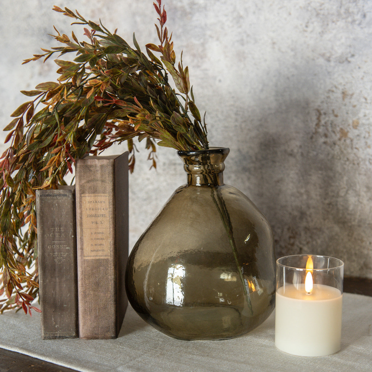 Brown Artisan Vase