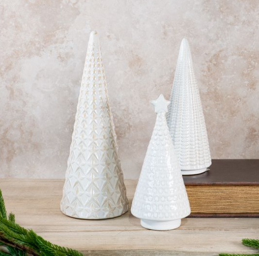 White Decorative Trees