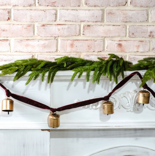 Maroon Bell Garland