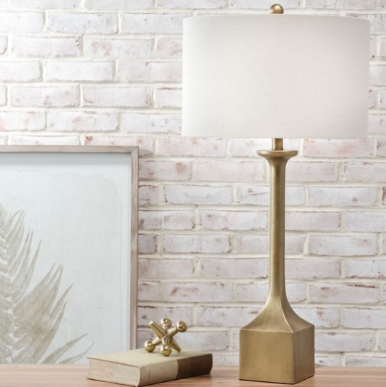 Tall Gold Table Lamp