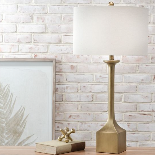 Tall Gold Table Lamp
