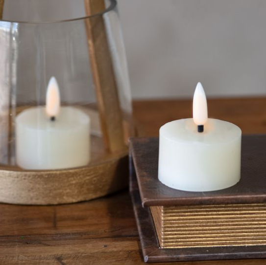 Cream Tealight LED Candles