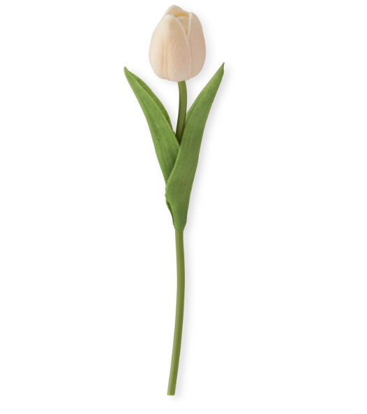 10.5" Peach Tulip Stem