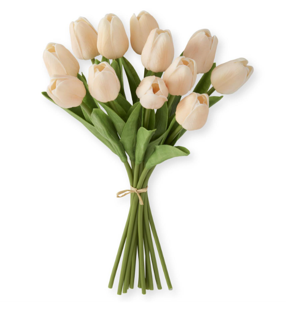 13" Peach Tulip Bundle