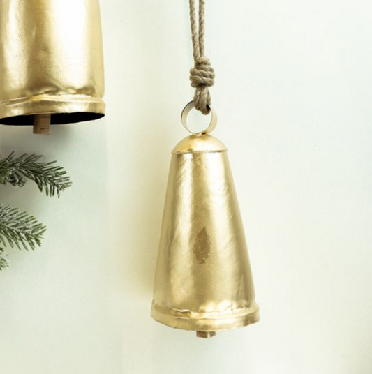 Narrow Gold Cowbells