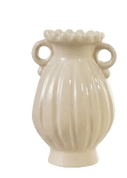 Petite Cream Vases