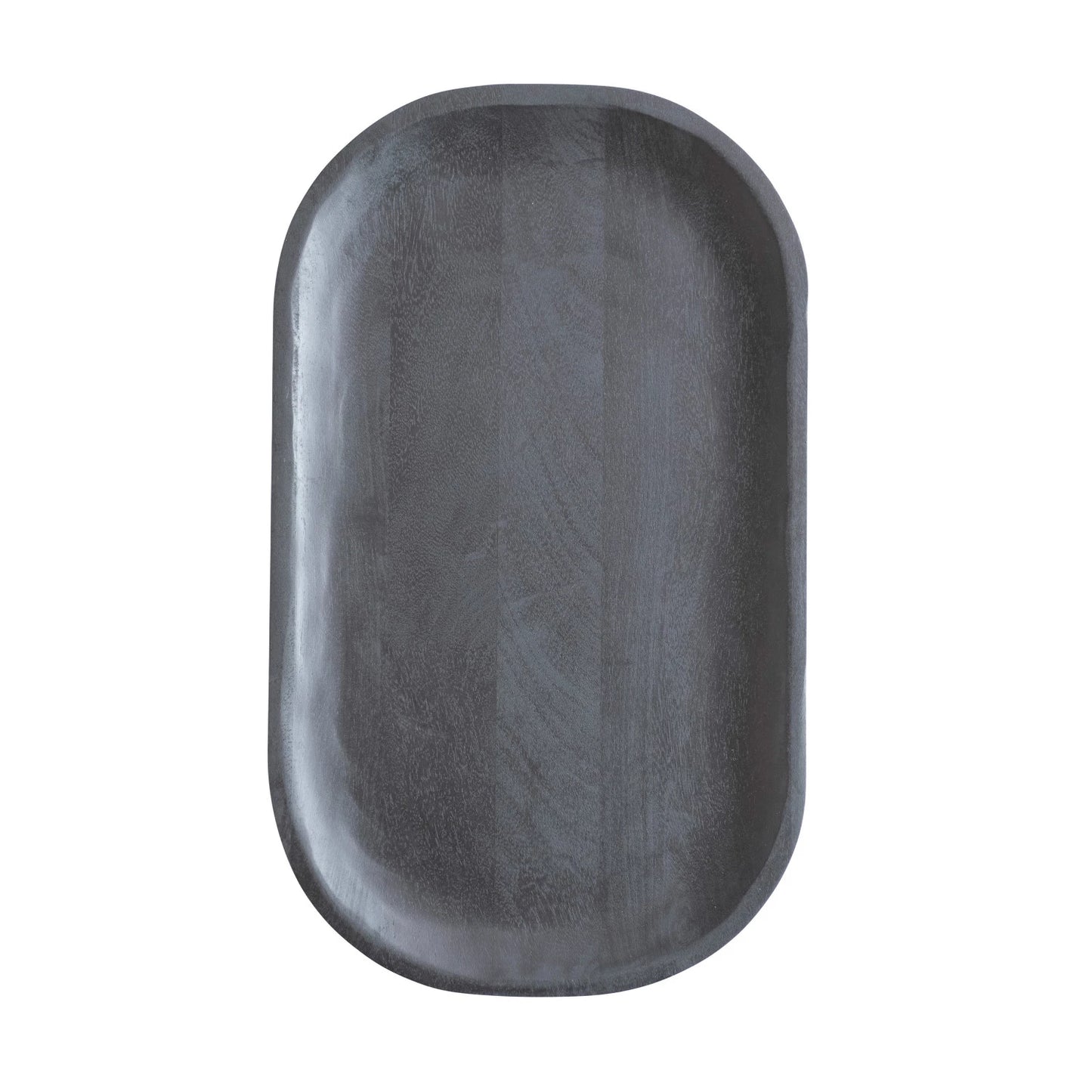 Black Oval Tray