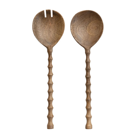 Wooden Salad Servers