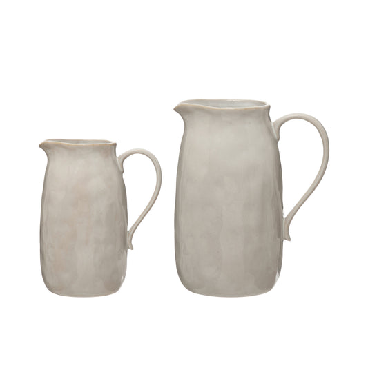 Stoneware Pitcher