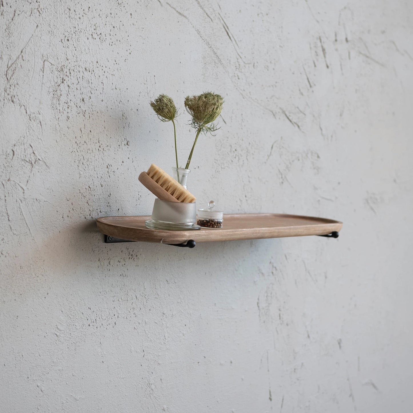 Pine Wood Wall Shelf