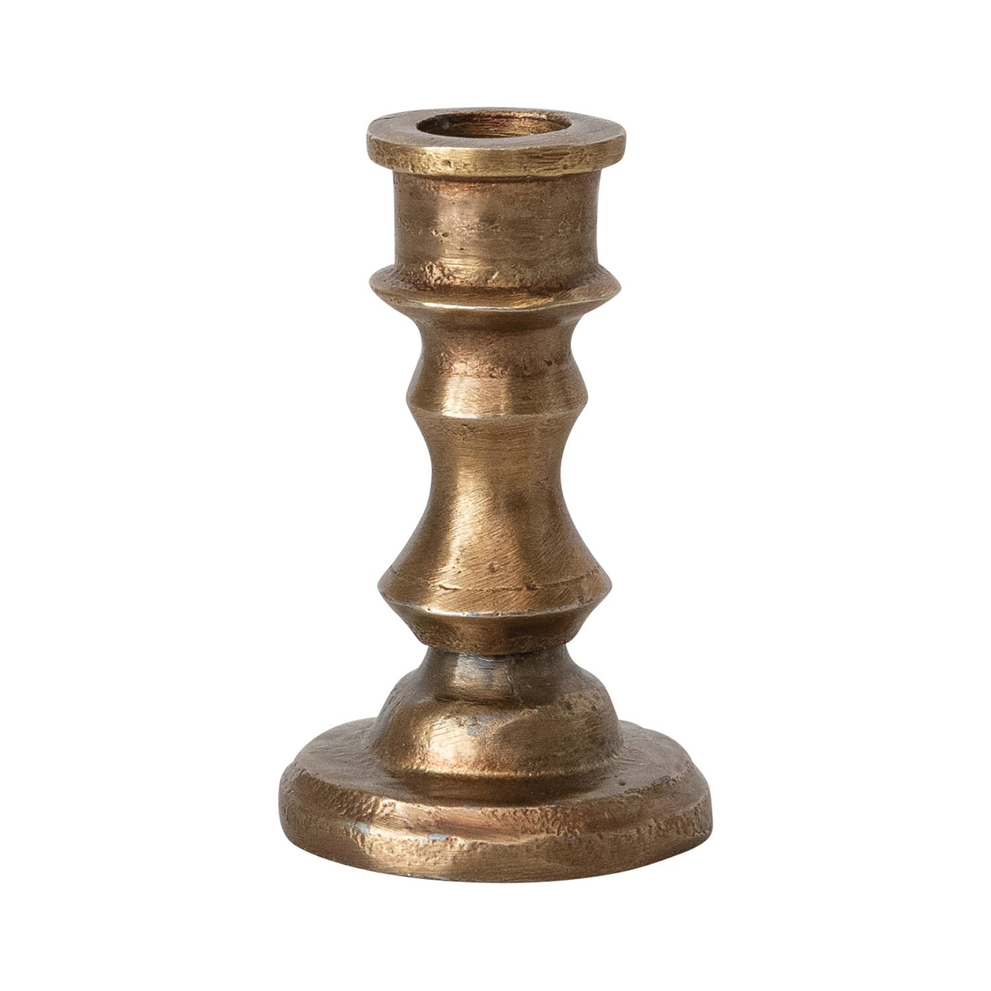2.5" Antique Brass Taper holder