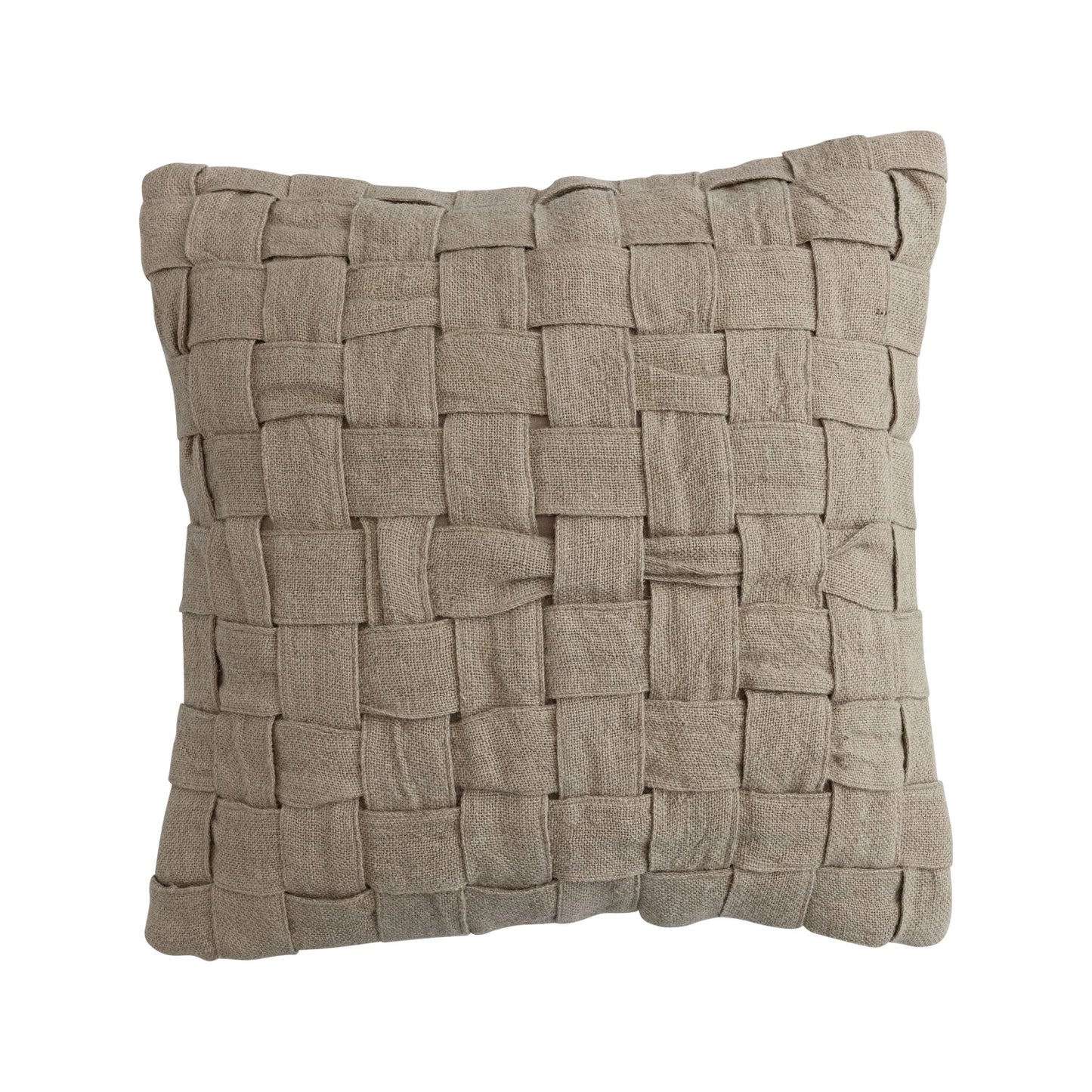 Basket Weave Throw Pillow
