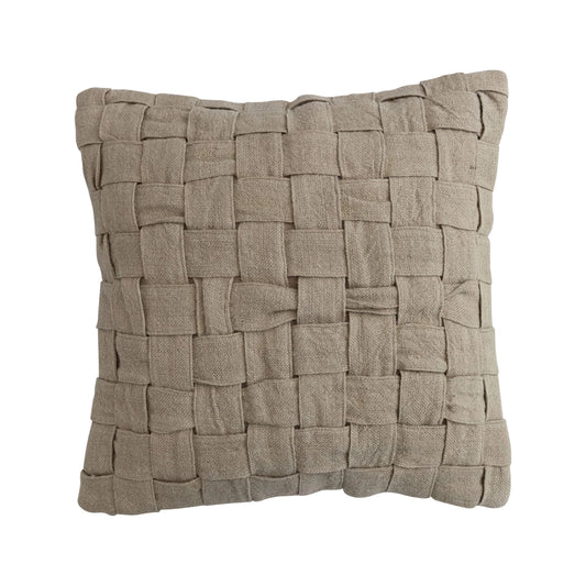 Basket Weave Throw Pillow