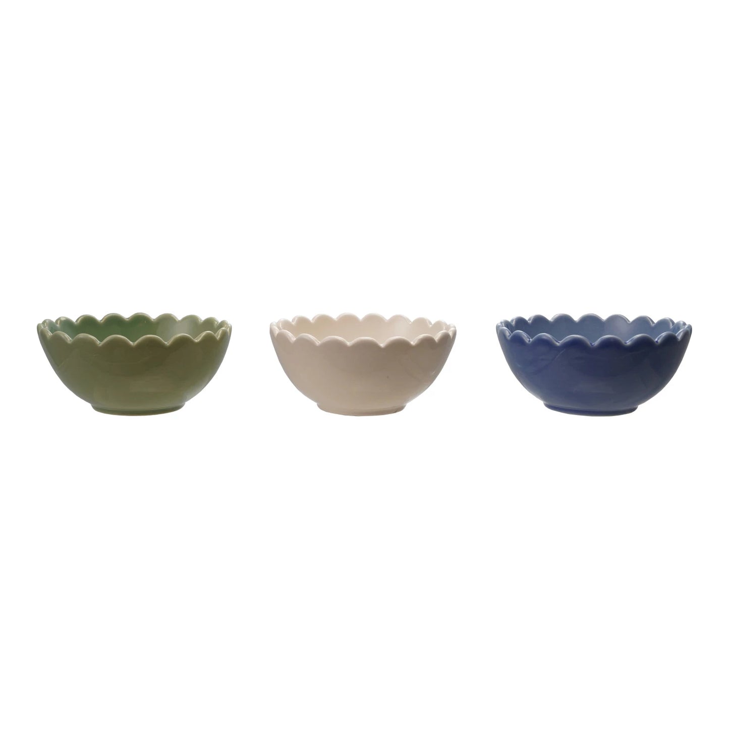 Mini scalloped Bowls