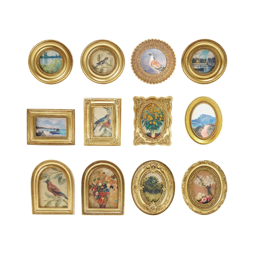 Vintage Framed Art Magnet