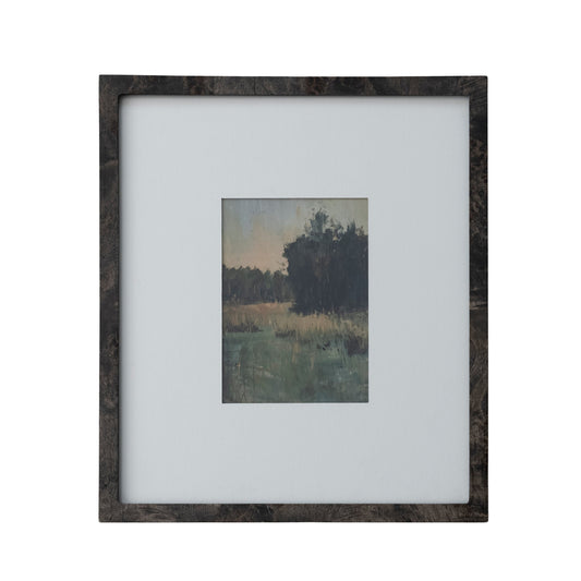 13"x15" Framed Landscape Art