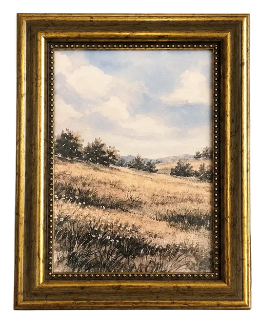 Gold Framed Landscape 5x7