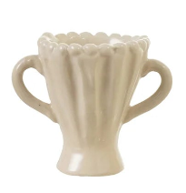 Petite Cream Vases