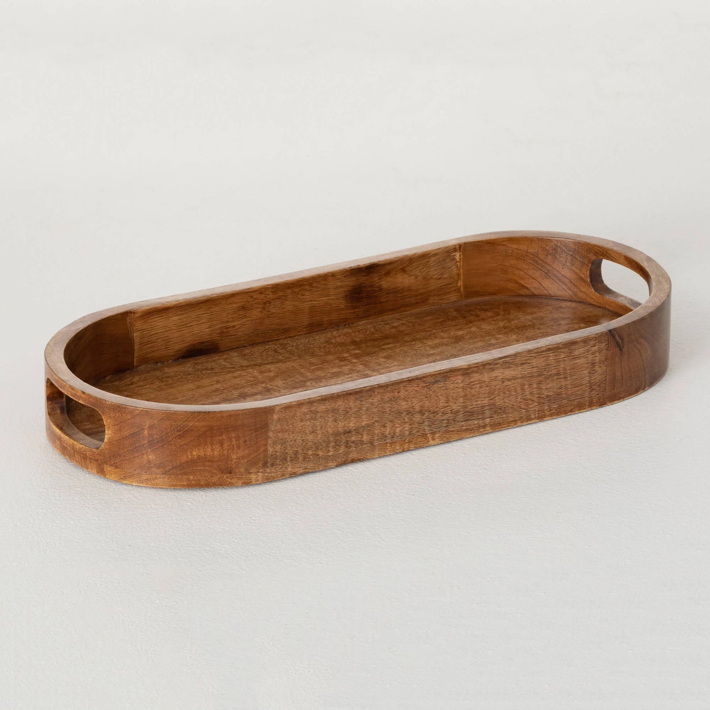 Oval Wooden Tray