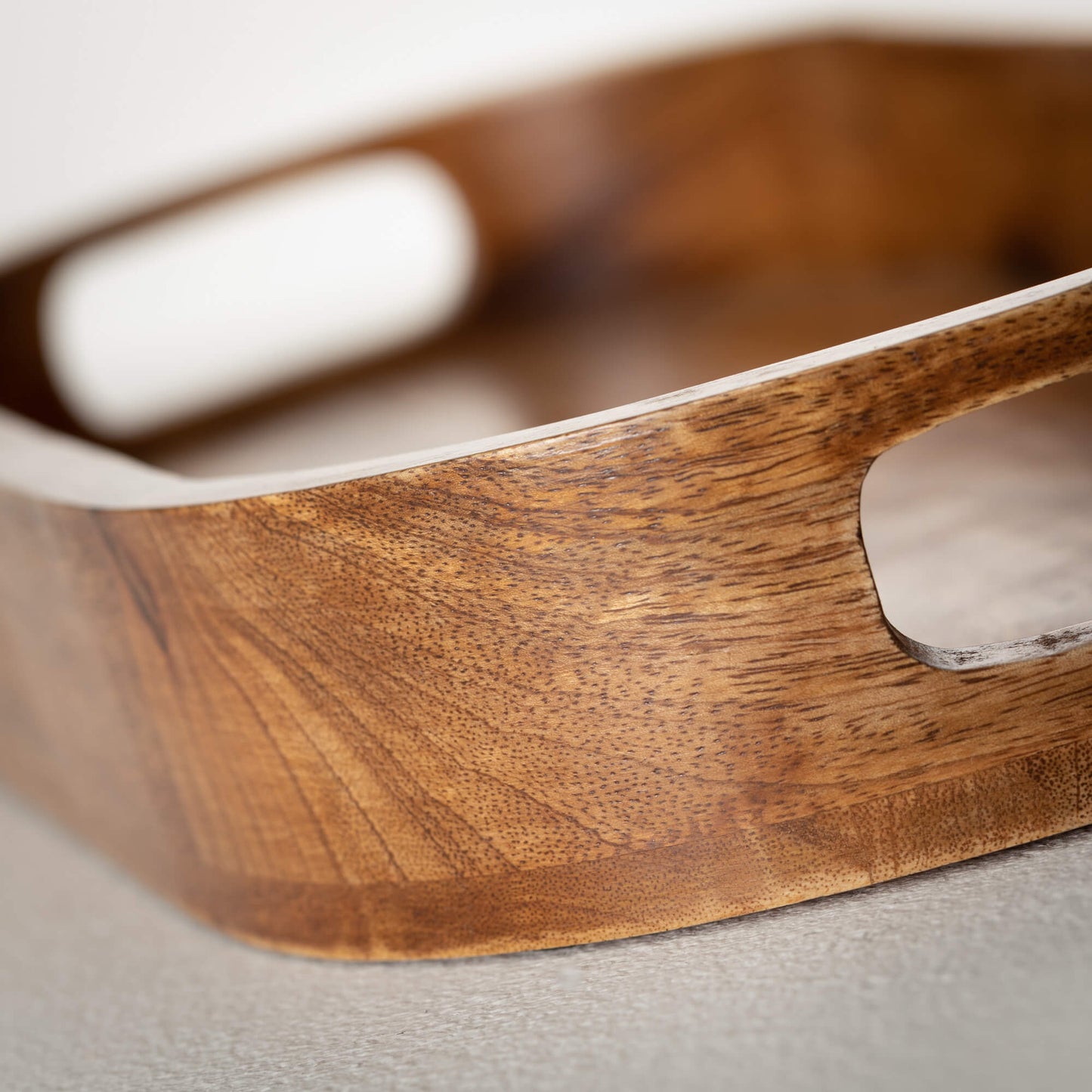 Oval Wooden Tray