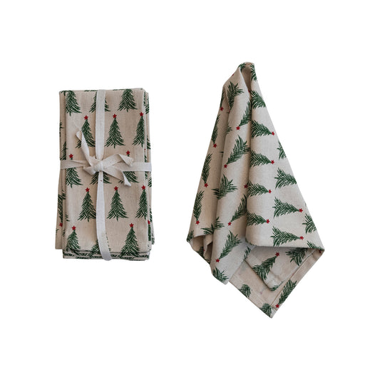 Christmas Tree Napkins