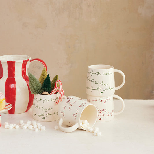 Holiday Stoneware Mug