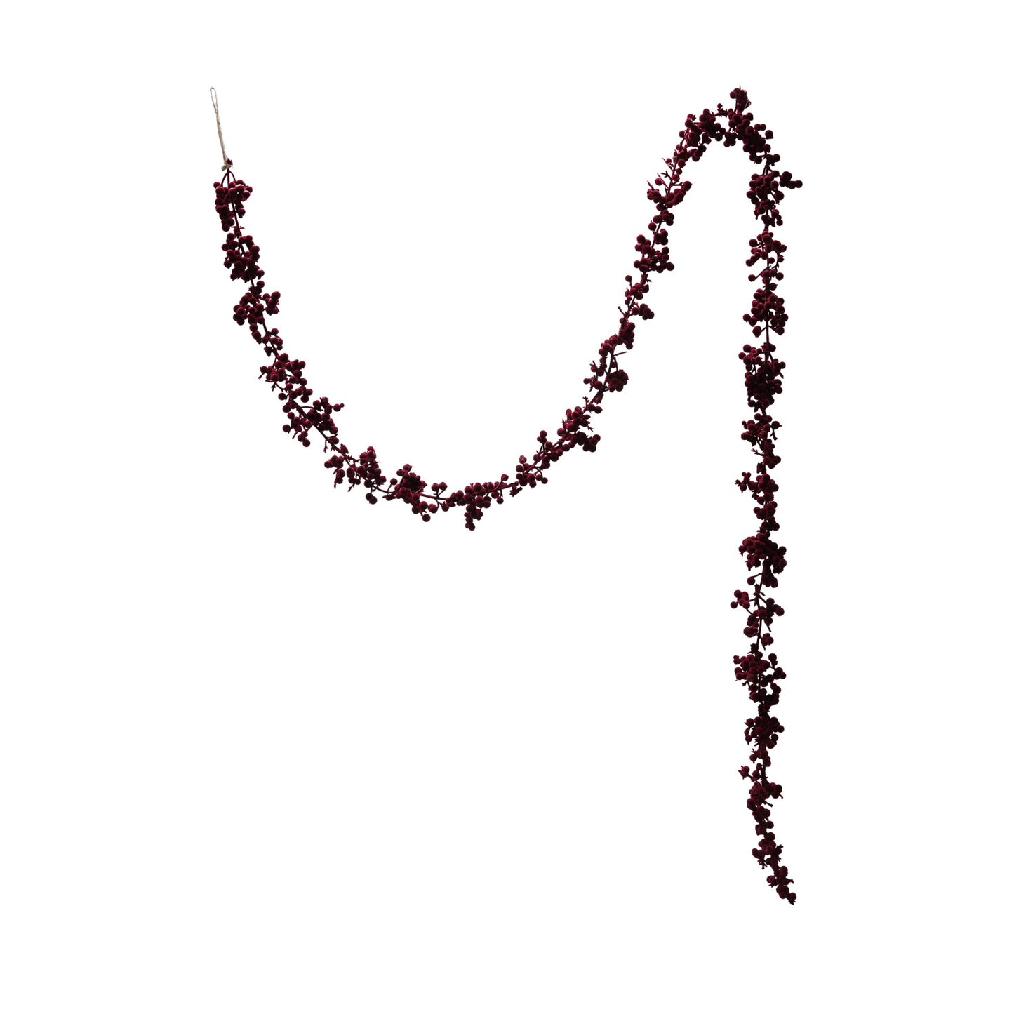 6' Burgundy Garland