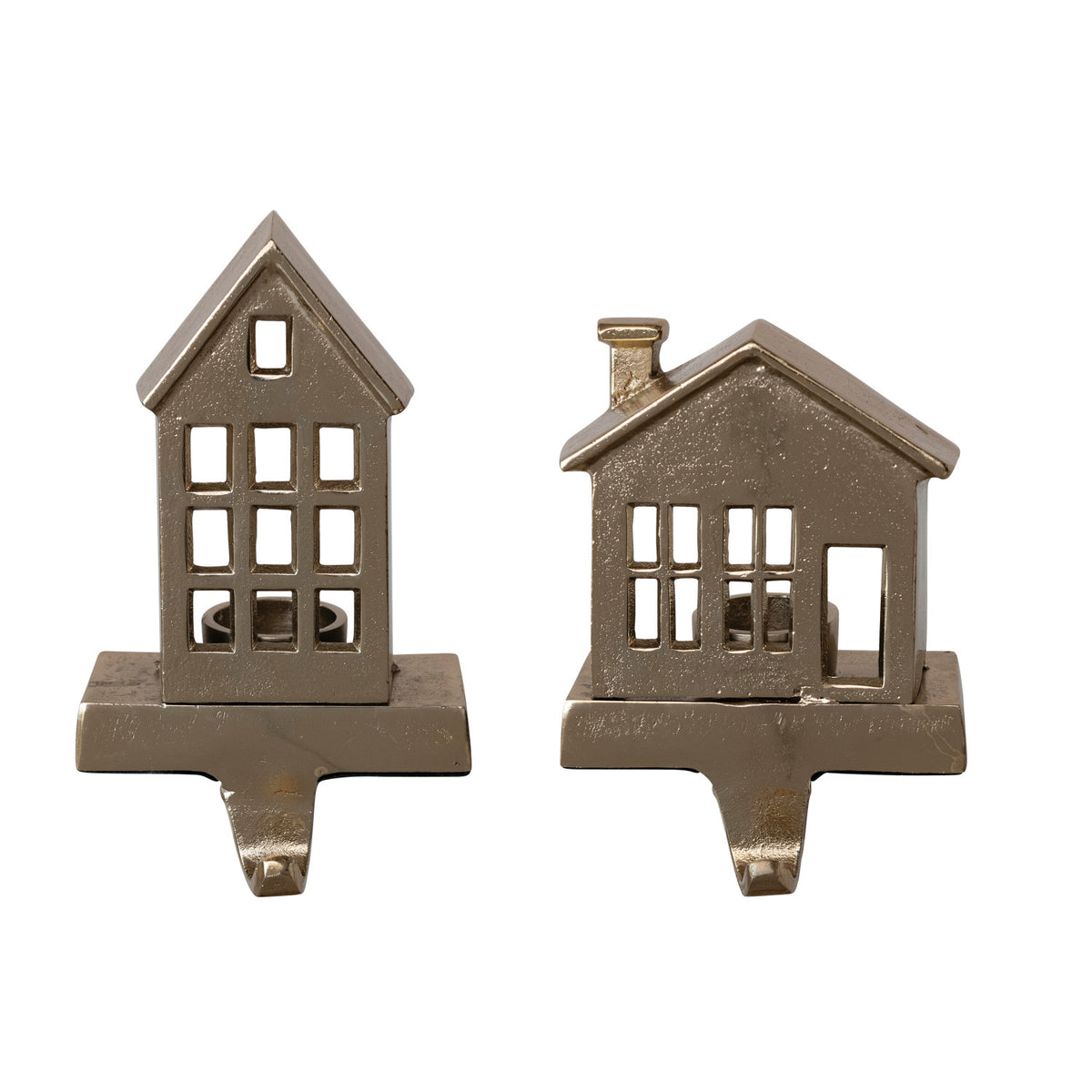 Gold House Tealight Stocking Holder