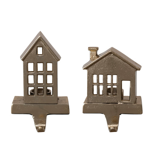 Gold House Tealight Stocking Holder