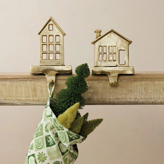 Gold House Tealight Stocking Holder