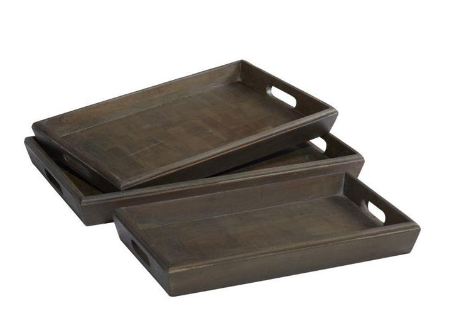Brown Mango Wood Tray