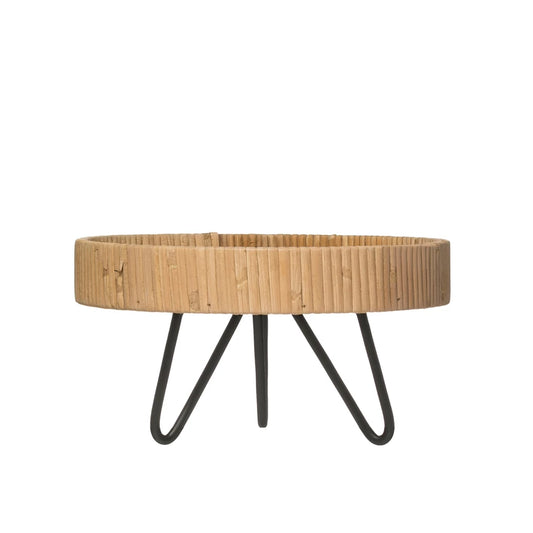 Rattan Boho Pedestal