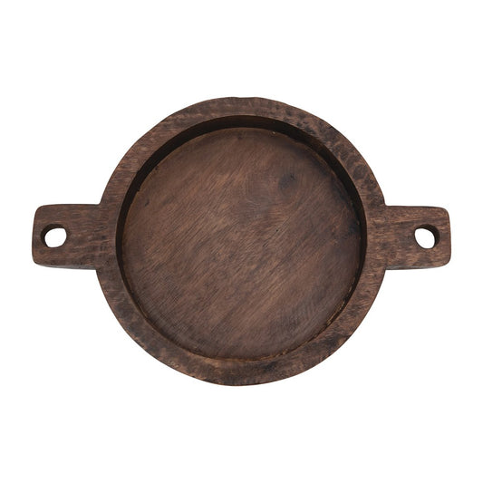 Hand-Carved Mango Wood Bowl