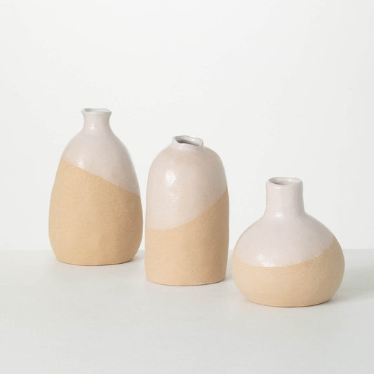 Hand-Thrown Pottery Vase